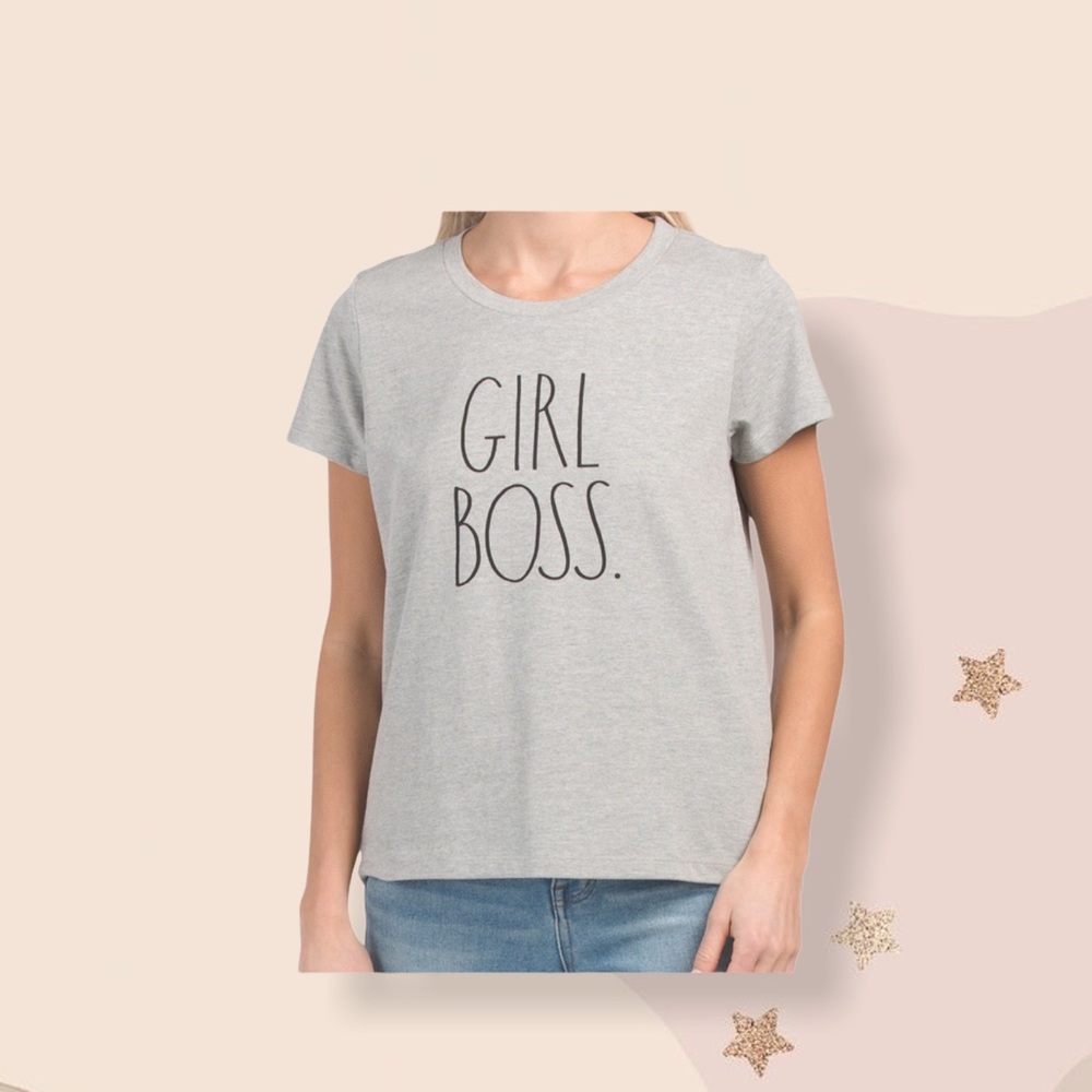 NWT Rae Dunn Girl Boss T-shirt Size Medium